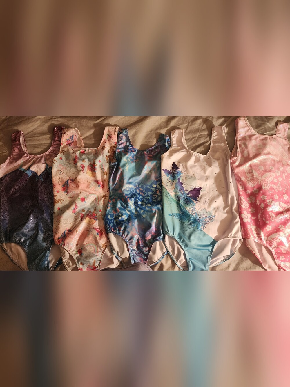 5 Girls One-Piece Bodysuit Bundle